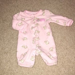 Preemie Girls Footless Sleeper